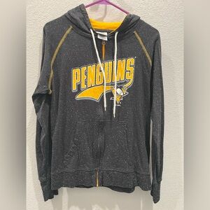 NHL Penguins Full Zip Up